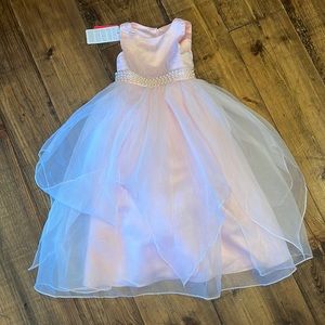 Petal Pink Flower Girl Dress